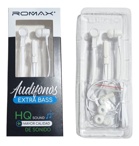 Audifonos Extra Bass Romax C/ Contestador De Llamadas