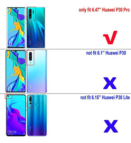 Funda Para Huawei P30 Pro Negro -2