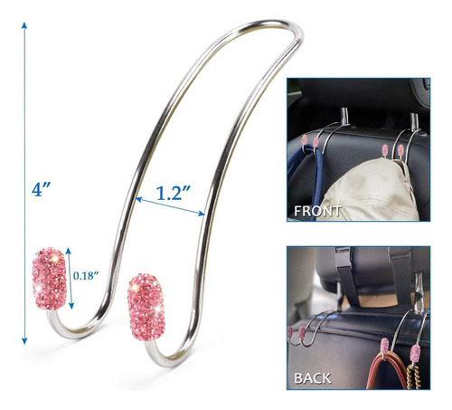 . . 15 Piezas De Accesorios De Coche Rosas For Mujer Con