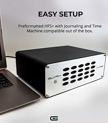 Imagen 4 de 4 de Glifo Studio Raid Sr Tb Disco Duro Externo Jbod Rpm Usb Fw