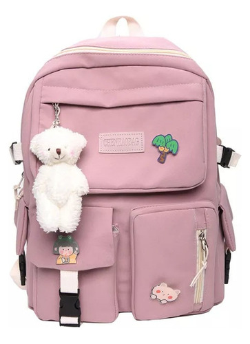 Mochila Kawaii Estilo Coreano Juvenil Moda Para Mujer