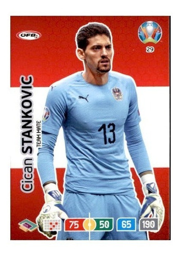 Carta Adrenalyn Xl Euro 2020 / Cican Stankovic