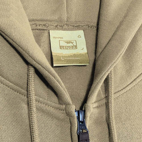 Polerón Con Capucha Y Cierre Ykk® Hombre Lingue Lenga®