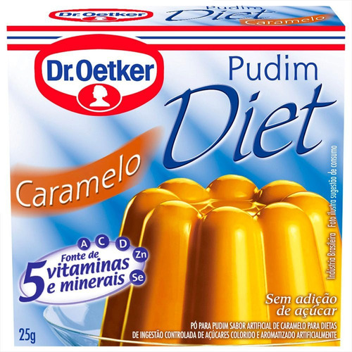 Pudim Diet de Caramelo Dr. Oetker 25g