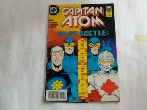 Rev. Dc Comics Capitán Atom Y Blues Beetle Amigo O Enemigo? 