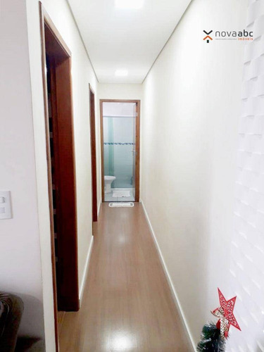 Cobertura Com 2 Dormitórios À Venda, 48 M² Por R$ 350.000,00 - Parque Das Nações - Santo André/sp - Co1154