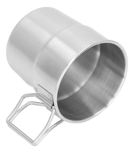 Taza Portátil For Acampar Al Aire Libre De Metal De Acero I