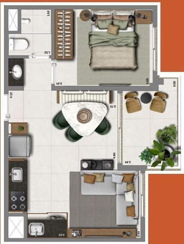Imagem 29 de 30 de Apartamento À Venda No Bairro Butantã - São Paulo/sp - O-23585-39062