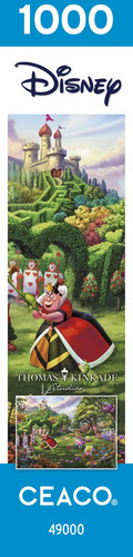 Rompecabezas Ceaco Thomas Kinkade Disney Queen Of Hearts 10