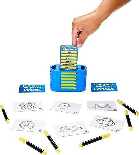 Mattel Games Pictionary Sketch Squad Juego De Fiesta Coopera
