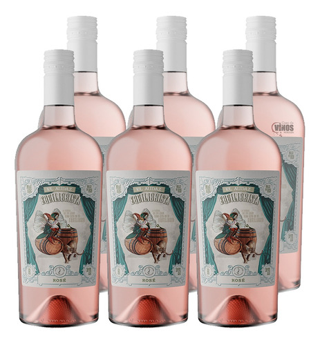 Vino El Audaz Equilibrista Rose Caja X6 Unidades