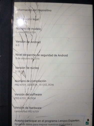 Tarjeta Lógica Lenovo Phab 2 Plus Pb2-670y 32 Gb 3 Ram (Usado)