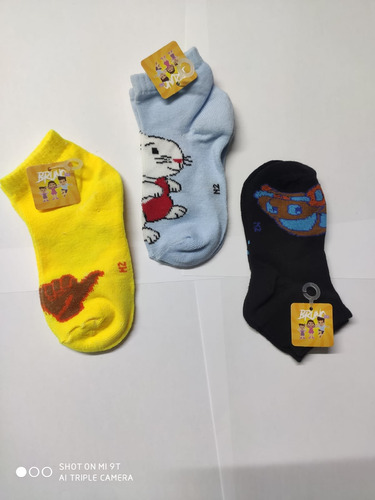 12 Pares De Calcetines Diferentes Edades Para Niños Surtido Variado Logo 2 Años