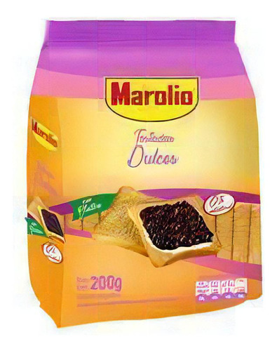 Pack X 24 Unid. Tostadas Dulces 200 Gr Marolio