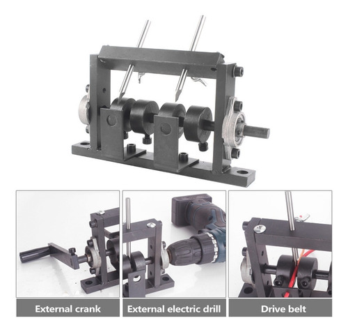 Taladro Eléctrico Manual Máquina De Pelar De Alambre De Dobl