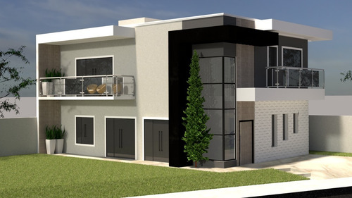 Imagem 3 de 10 de Planta De Casa 4 Quartos - Projeto Completo+aprovação Ea-143