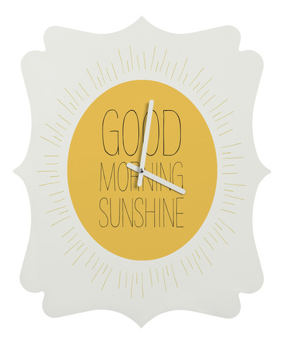 Deny Designs Allyson Johnson, Morning Sunshine, Reloj De Cua