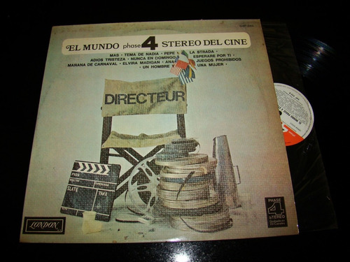 El Mundo Phase 4 Estereo Del Cine Varios 1972 Argenti Vinilo