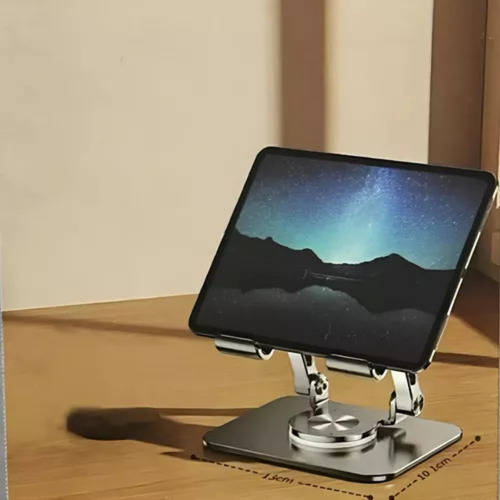 Suporte De Mesa 360° Para Notebook Tablet Dobrável Alumínio