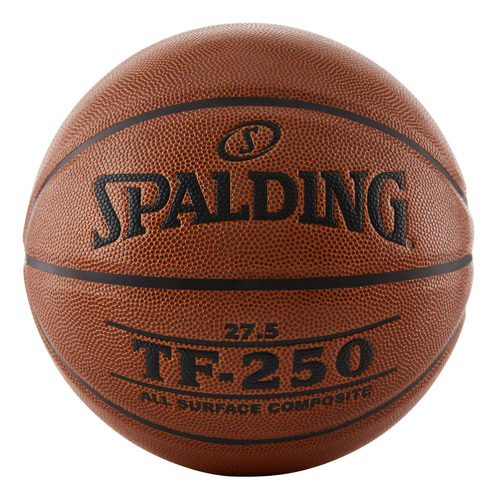 Baloncesto Interior-exterior Spalding Tf-250, 29.5 Pulgadas Color Naranja