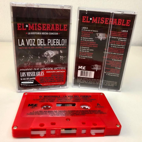 Los Miserables La Voz Del Pueblo Cassette Nuevo Musicovinyl