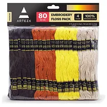 Comprar Hilo De Bordar Arteza, 80 Madejas De Hilo De Bordar, 20