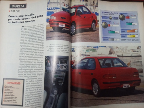 Revista Parabrisas 195 1995 Subaru Impreza.leer Bien