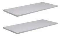 Comprar Kit 2 Prateleiras 100x20 Mdf 15mm Branco 1 Metro X 20cm 15mm