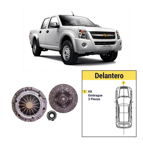 Kit De Embrague Chevrolet Dmax 3.0 2010