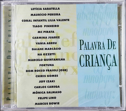 Cd Palavra De Crianca - Gb