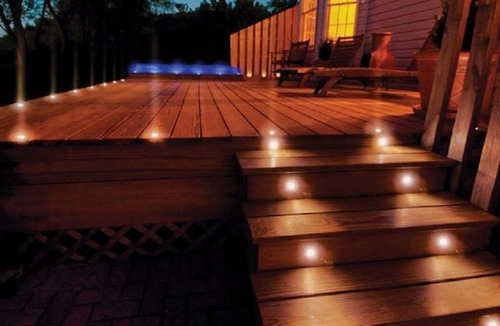 Imagem 8 de 9 de 2 Und. Spot Balizador Led Chao 3w Escada Jardim Deck Movel A