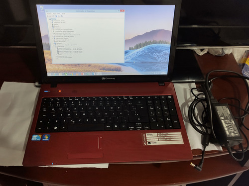 Notebook Gateway Nv55c I5 500gb 4gb Fonte Original Vermelho (Usado)
