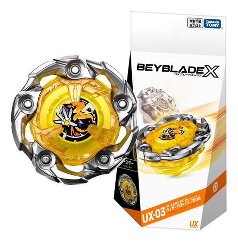 Ux-03 Wizard Rod Beyblade X Takara Tomy