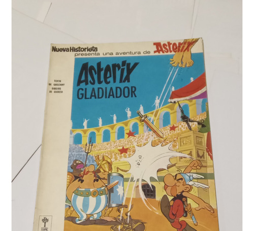 Revista Asterix Gladiador. Edit Abril. Año 1973