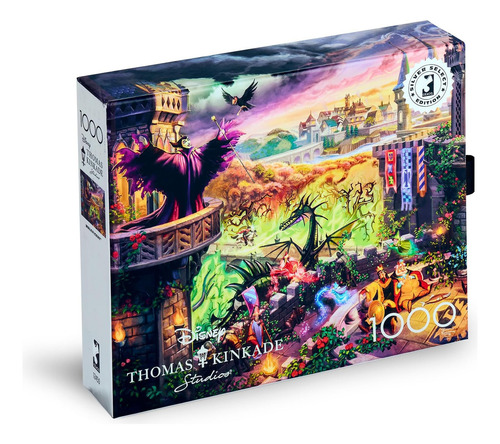 Ceaco - Tk Disney - Maléfica - Rompecabezas De 1000 Piezas P
