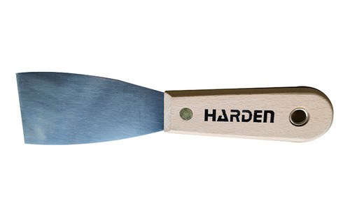 Espatula De Acero Inox 75mm Mango Madera Pro Harden  