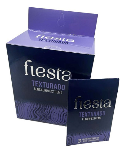 Preservativos Fiesta Texturado Pack X12 Unid - Suchina Sa