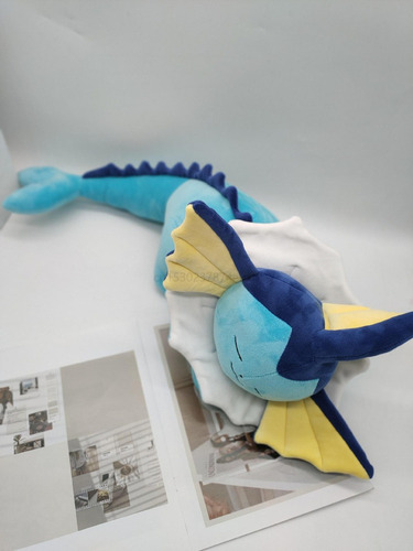 Muñeco De Peluche Pokémon Sleeping Vaporeon De 50 Cm, Regalo