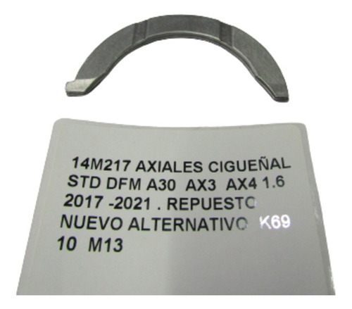 Axiales Cigueñal Std Dfm A30  Ax3  Ax4 1.6 2017 -2021