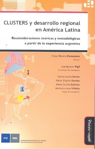 Clusters Y Desarrollo Regional En America Latina - A, De Aa.vv., Autores Varios. Editorial Miño Y Davila En Español