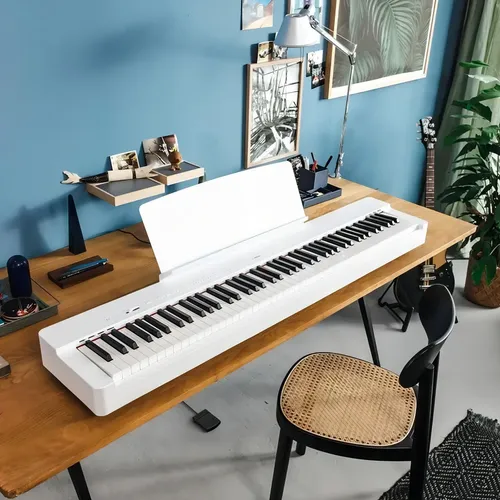 P225 YAMAHA ホワイト 88鍵 ピアノ Piano Digital Yamaha P225 Branco 88 Teclas Portátil P225 Wh