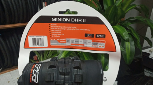 Imagen 8 de 9 de Llanta Maxxis Minion Dhr Ii 29*2.40wt Tr/2c/exo