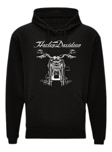 Buzo Harley Davidson Fat Boy Algodon Frizado