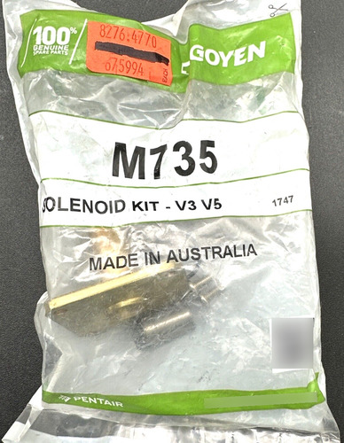 Goyen M735 Solenoid Valve Repair Kit V3 V5 (genuine Oem) Ddd