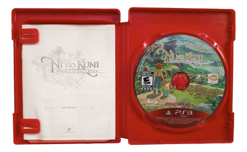 Ni No Kuni Wrath Of The White Witch Play Station 3 Ps3 (Usado)