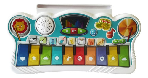 Piano De Juguete Recording Fisher Price Color Multicolor
