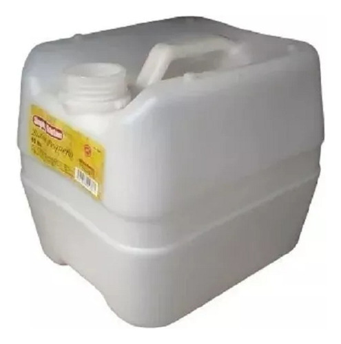 Bidón De Plastico Blanco Natural De 10 Litros