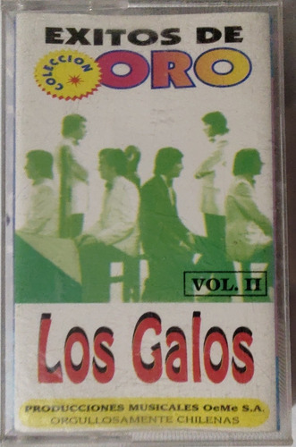 Cassette De Los Galos Éxitos De Oro Vol.2 (2468
