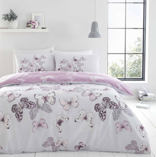 Cubre Plumón/duvet (funda) Scatter Butterfly, Cama 2 Plazas