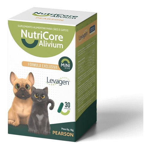 Suplemento Alimentar Nutricore Alivium Mini - 30 Cápsulas